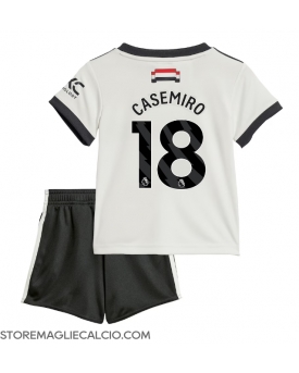 Manchester United Casemiro #18 Maglia Gara Terza Repliche 2024-25 Bambino Maniche Corte
